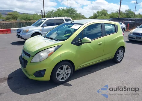 2013 Chevrolet Spark 1Lt Auto from USA, damaged, VIN KL8CD6S99DC558605